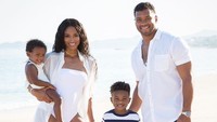 Kini Ciara dan Russel telah memiliki satu orang anak dan satu lagi dari pernikahan sebelumnya. Dok. Instagram/dangerusswilson