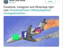 Meme Kocak Facebook, WhatsApp dan Instagram Tumbang