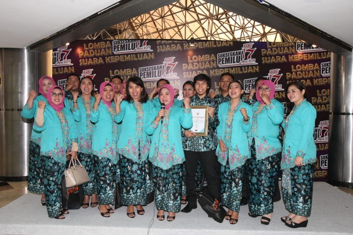 Dukung Pemilu Damai, MPR RI Ikut Lomba Paduan Suara KPU