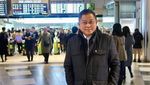 Dikabarkan Pembuluh Darah Mata Pecah, Ini Kegiatan Jonan di Tokyo