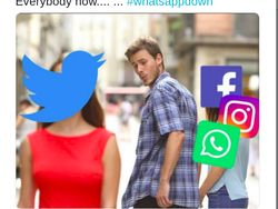 Meme Kocak Facebook, WhatsApp dan Instagram Tumbang