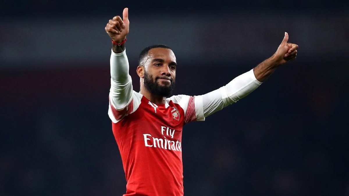 Setelah hukumannya dipotong, Alexandre Lacazette bisa tampil saat Arsenal menjamu Rennes di leg kedua babak 16 besar Liga Europa (Foto: Julian Finney/Getty Images)