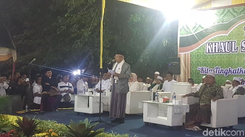 Maruf Amin Bicara Kepahlawanan di Haul Sultan Ageng Tirtayasa Maruf Amin Bicara Kepahlawanan di Haul Sultan Ageng Tirtayasa