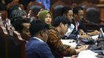 Suasana Sidang Pendahuluan Uji Materi UU Pemilu
