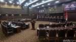 Suasana Sidang Pendahuluan Uji Materi UU Pemilu