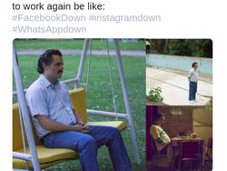 Meme Kocak Facebook, WhatsApp dan Instagram Tumbang