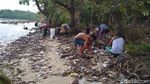 Pantai Ujung Kulon Seolah Berubah Jadi Ujung Sampah