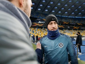 Apakah Kembalinya Zidane Kian Mendorong Hazard ke Madrid, Sarri?
