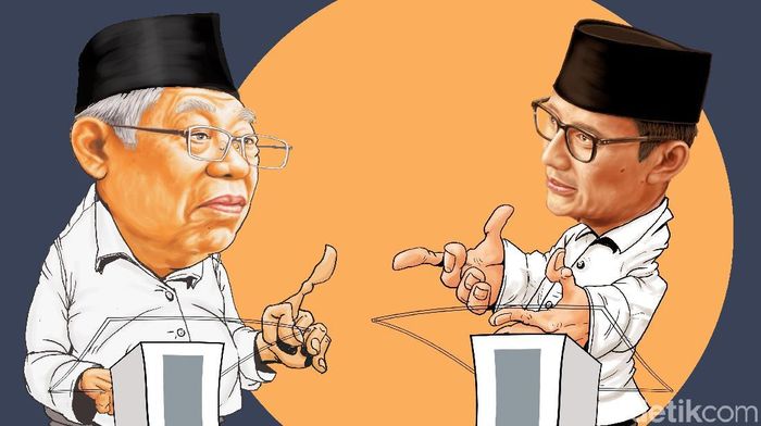 Ilustrasi debat cawapres/Foto: Edi Wahyono Ilustrasi debat cawapres/Foto: Edi Wahyono