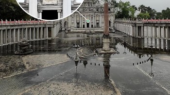 Demikian pula bangunan ini. Foto: Weibo