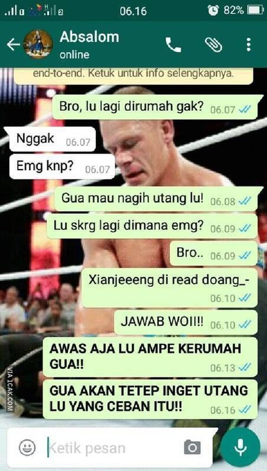 10 Chat Dan Meme Kocak Cara Nagih Utang Pada Teman Yang Bisa Kamu Tiru Foto 9