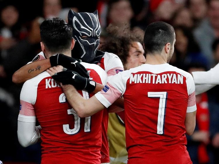 Black Panther Ledakkan Meriam London ke Perempatfinal Liga Europa