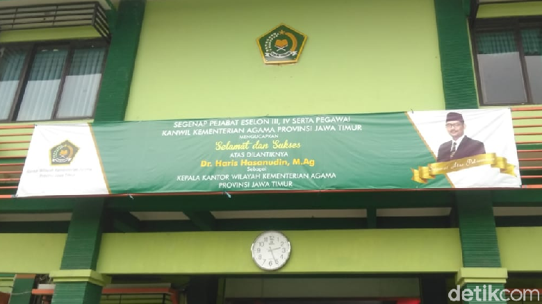 Haris yang Diduga Ikut Di-OTT KPK Baru 10 Hari Jabat Kakanwil Kemenag Jatim Haris yang Diduga Ikut Di-OTT KPK Baru 10 Hari Jabat Kakanwil Kemenag Jatim