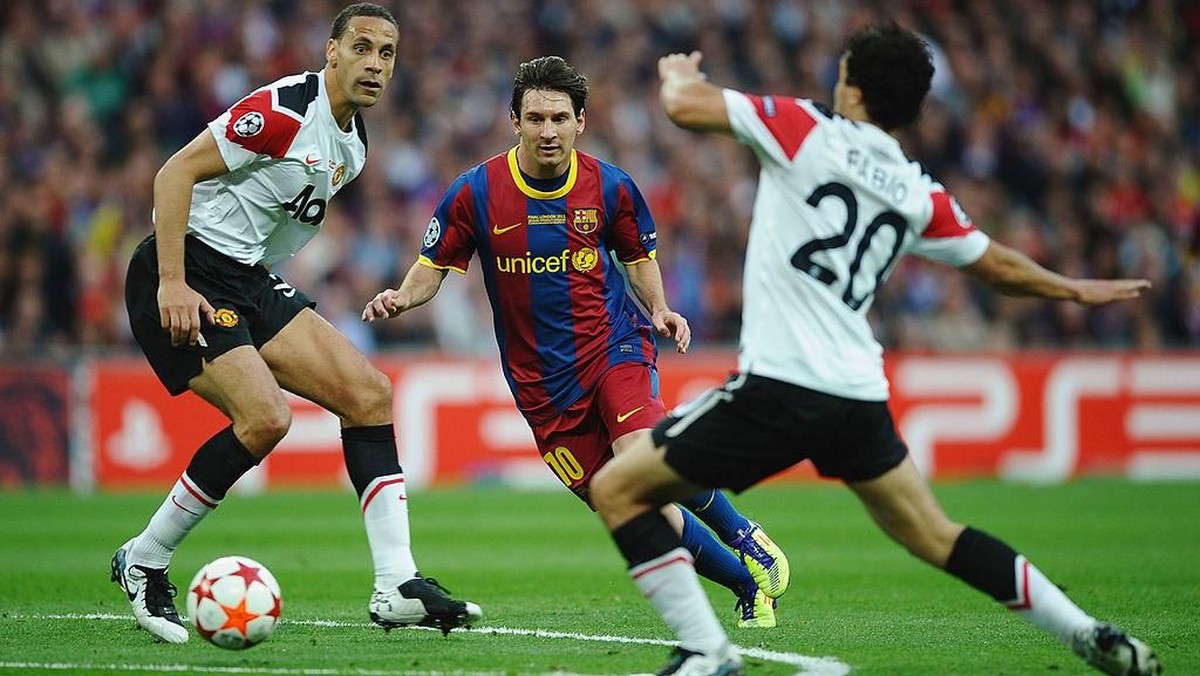 Aksi Lionel Messi saat Barcelona menghadapi MU di final Liga Champions 2010/2011. (Foto: Laurence Griffiths/Getty Images)