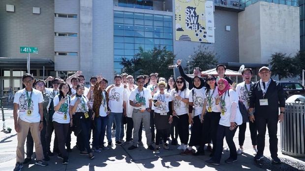 Rombongan Indonesia di SXSW 2019
