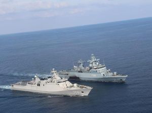 TNI AL dan Tentara Jerman Latihan Bersama di Laut Mediterania