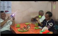 Menyapa dari Toba Samosir, Jokowi : Sudah Sarapan dan Minum Kopi?