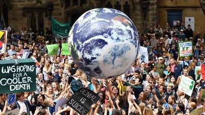Ribuan Pelajar di Australia Galakkan Aksi Perubahan Iklim