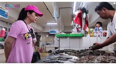 Keseruan Nagita Slavina Hingga Olivia Jansen Saat Belanja Makanan