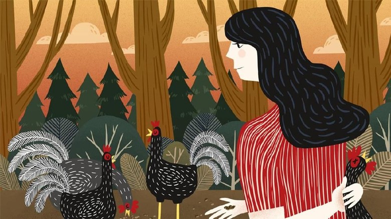 Gadis yang Gemar Membantai Ayam Jantan Gadis yang Gemar Membantai Ayam Jantan