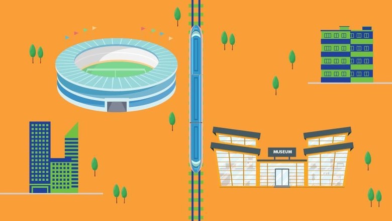 Peta Wisata Sepanjang Jalur MRT Jakarta (Luthfy Syahban/detikcom) Peta Wisata Sepanjang Jalur MRT Jakarta (Luthfy Syahban/detikcom)