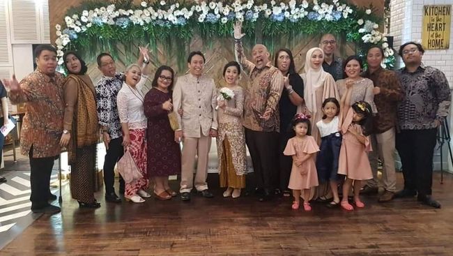7 Momen Bahagia Pernikahan Anak Almarhum Dono Warkop 