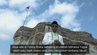 Romahurmuziy saat berada di Tebing Breksi Yogyakarta (romahurmuziy/Instagram)