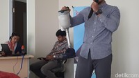 Bagi pasien amputasi, kaki prostetik pasti sangat dibutuhkan untuk melakukan berbagai aktivitas sehari-hari. Foto: Widiya Wiyanti/detikHealth 