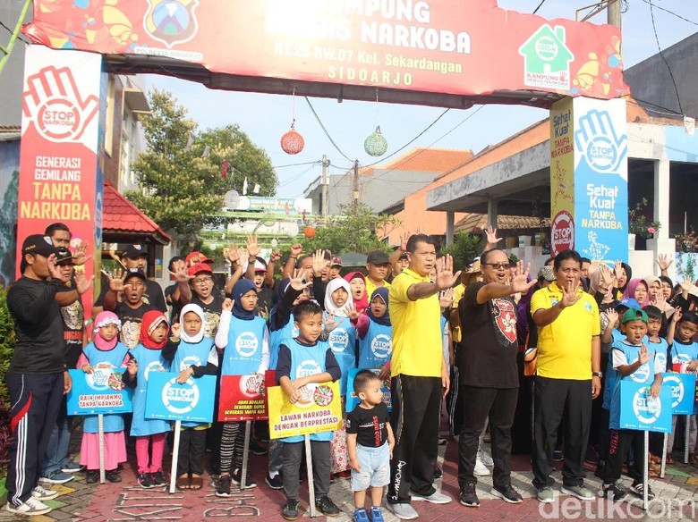 Kampung di Sidoarjo ini Jadi Percontohan Kampung Bebas Narkoba Kampung di Sidoarjo ini Jadi Percontohan Kampung Bebas Narkoba