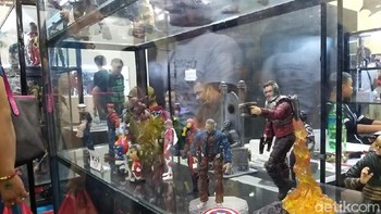 Selain menawarkan jutaan jenis mainan, event ini menjadi wadah komunitas para kolektor dan penggemar mainan, komik, dan collectible item di Indonesia. Foto: detikINET/Rachmatunnisa