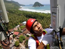 Pemeliharaan Jaringan XL untuk Genjot Pariwisata