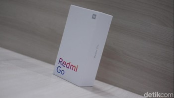 Redmi Go menjadi ponsel pertama Xiaomi berbasis Android Go. Foto: Adi Fida Rahman/detikINET