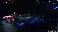 Dengan motor listrik yang dimilikinya Tesla Model Y bisa berakselerasi dari 0-100 km per jam dalam 3,5 detik sebelum mencapai kecepatan maksimum 241 km. Foto: Tesla Motors