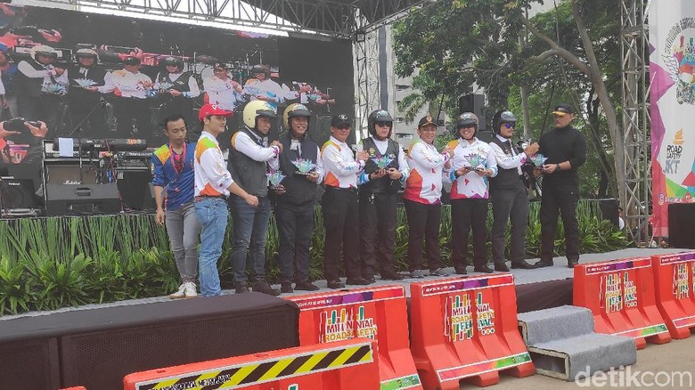 Deklarasi MRSF di DKI, Korlantas Polri Pecahkan Rekor Muri Deklarasi MRSF di DKI, Korlantas Polri Pecahkan Rekor Muri