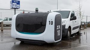 Ini Stan, Robot Tukang Parkir Valet di Bandara Lyon