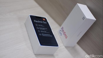 Redmi Go belum lama ini resmi hadir di Indonesia. Foto: Adi Fida Rahman/detikINET