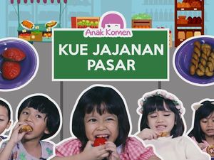 Macam-macam Ekspresi Anak Coba Kue Jajanan Pasar