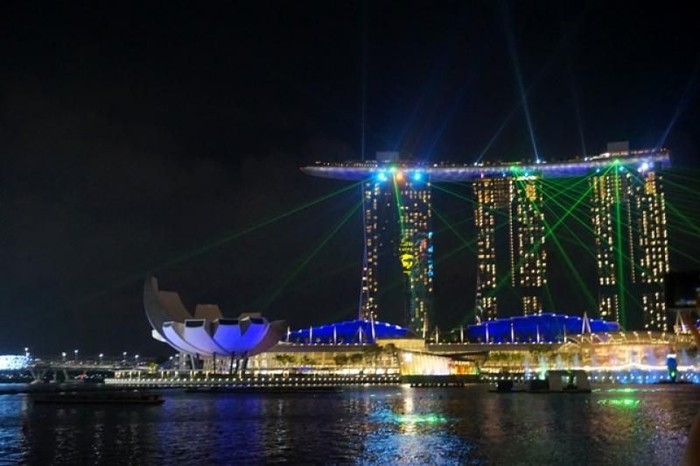 Merlion Park di Singapura