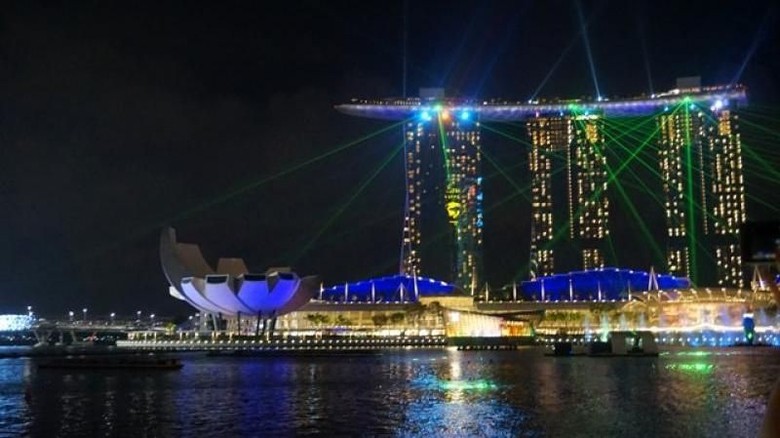 Merlion Park Merlion Park di Singapura