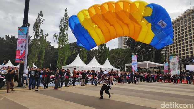Deklarasi MRSF di DKI, Korlantas Polri Pecahkan Rekor Muri