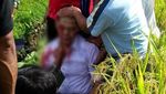 Foto: Potret Helikopter Jatuh di Desa Jayaratu Tasikmalaya