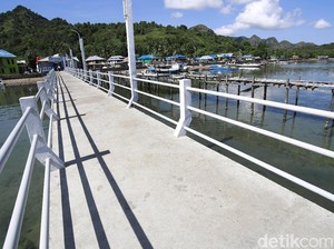 Ada Dermaga Baru, Bongkar Muat Hasil Laut di Pulau Rinca Lebih Mudah