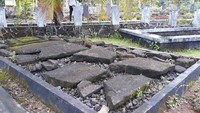 Dari penelitian arkeolog Belanda bernama Van Koningwaltz pada tahun 1941, peralatan di Sokoliman ini digunakan untuk upacara kubur batu. (Pradito/detikcom)