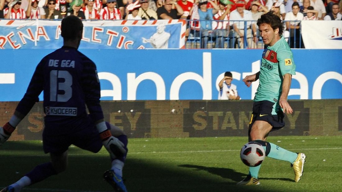 Menanti duel Lionel Messi dan David De Gea. (Foto: Angel Martinez/Getty Images)