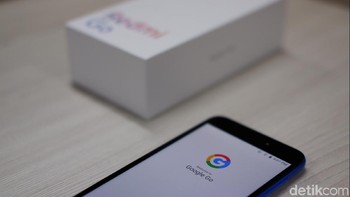 Ponsel ini berbasis Android Go. Foto: Adi Fida Rahman/detikINET