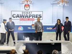 Review Debat Sesi II: Maruf Amin Defensif tapi Detail, Sandiaga Agresif