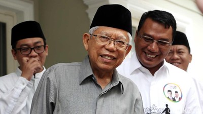 Jelang Debat Cawapres, Maruf Amin Semringah Banget