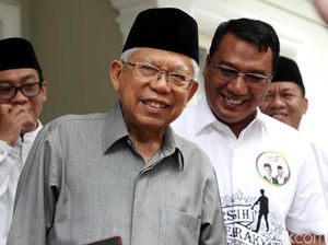 Kalau Sandi Uno Suka Lari, Maruf Amin Hobi Jalan Kaki