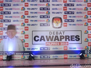 Jadwal Debat Cawapres dan Hal-hal Baru Saat Maruf Amin Vs Sandiaga
