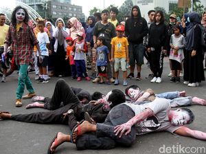 Aksi Teatrikal Mengutuk Penembakan di New Zealand